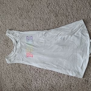 💖EUC VS PINK tank top rainbow logo Size XS💝